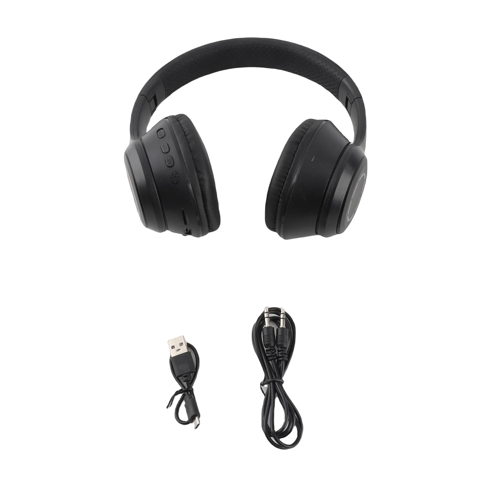 Cuffie Wireless BT alla Moda con Microfono, Supporto Scheda di Memoria, Compatibili con Telefono, Tablet, PC, Laptop