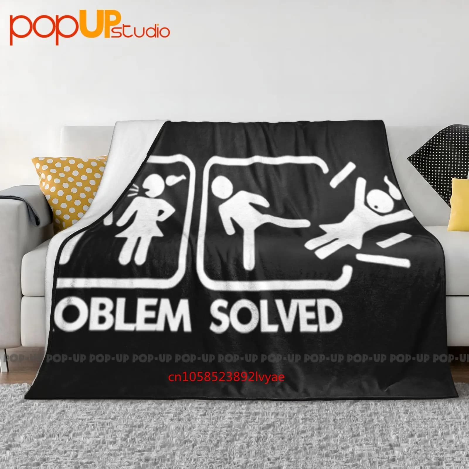 Problema risolto Divorce Ex Moglie Matrimonio Coperta ultra morbida Trapunta Copridivano invernale Copriletto