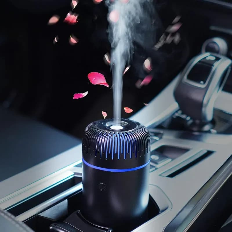Car diffuser Humidifier Aromatherapy Essential oils diffuser USB Cold fog Mini portable car diffuser Home Office Bedroom