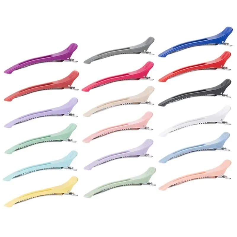 6pcs Salon Hairdressing Hairpin Claw Hair Clips Hairdresser Haircut Alligator Hairclip Professional Barbershop Accessory Supply