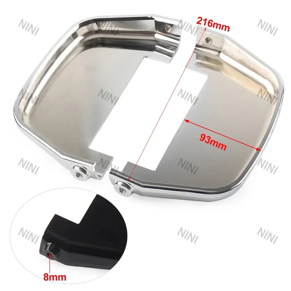 Moto per Harley Davidson Touring Road Electra Street Glide Copertura pedana pedana passeggero posteriore