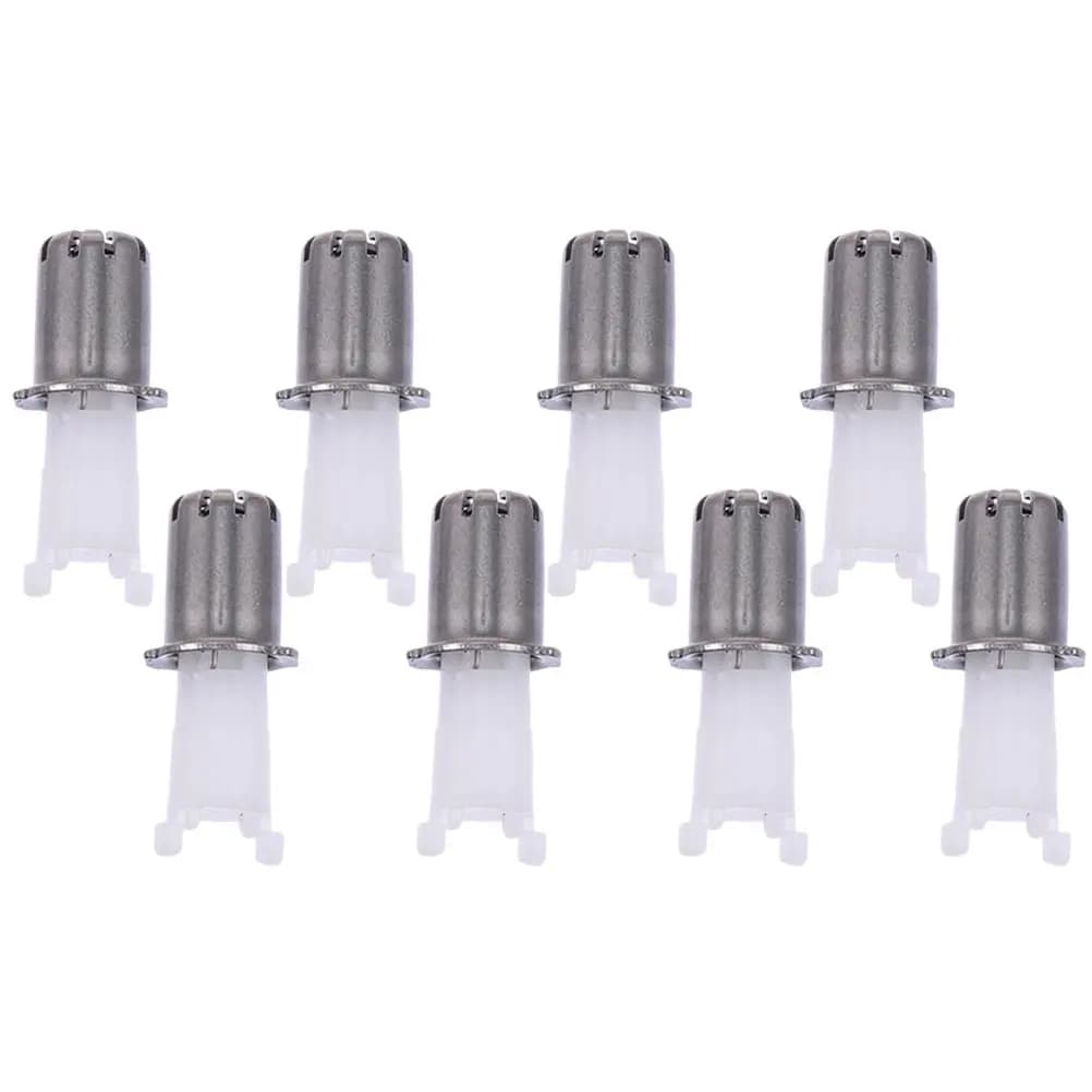 Set di 8 Testine di Ricambio per Tagliacapelli Nasali, Lame Multiuso in Acciaio Inox per Naso, Orecchie, Viso, Barba, Sopracciglia e Zona Bikini