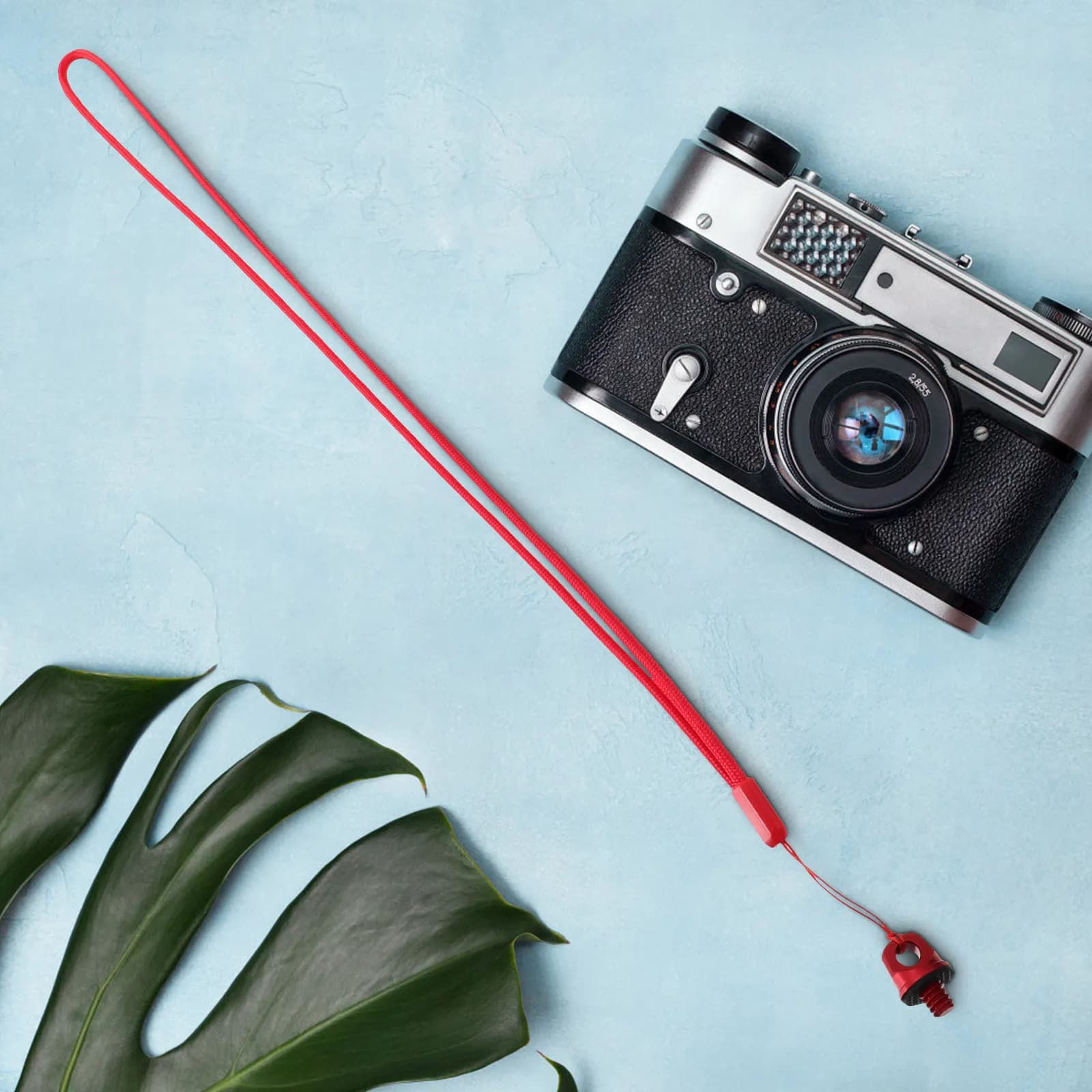 Set di 3 Cordini per Fotocamera Sportiva, Cinturino da Polso in Nylon, Cordino per Selfie Stick per Uso Esterno, Viaggi, Ufficio e Scuola