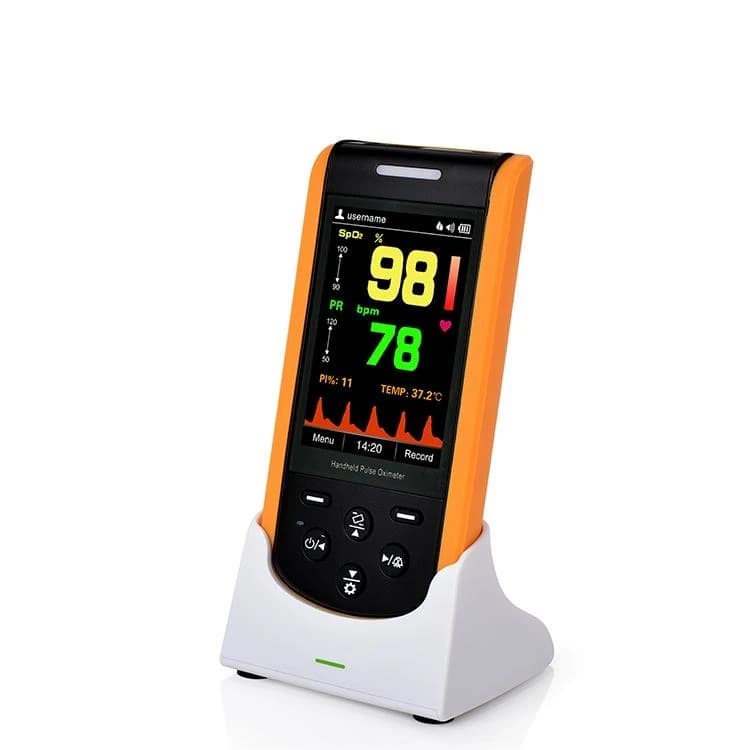 Portable Digital Pulse Oximeter for Adults, Pediatrics and Newborns
