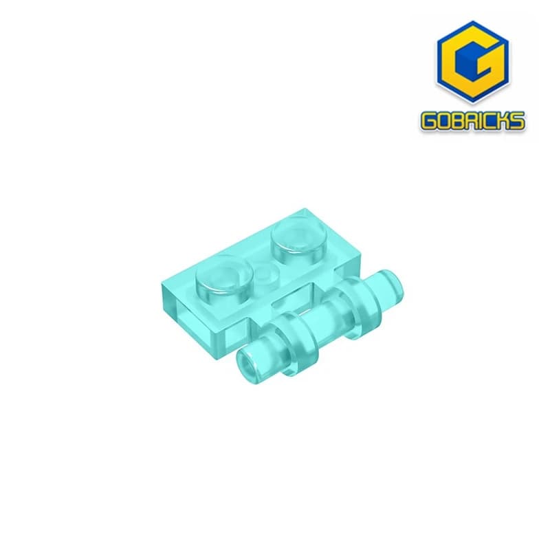 Gobricks 2540 10PCS Modified 1x2 Plate Parts with Handle Bricks Compatible Assembles Particles Building Blocks DIY Toys Model