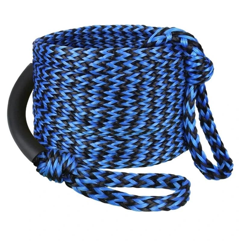 [NEW!ABKG】 For Wakeboard Paddle Board Kayak Boat Tow Rope 60Ft 3K 18.3 Meter Marine Towing Rope 60Ft 3K 18.3 Meters Traction