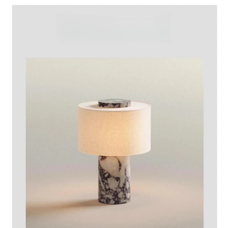 Modern Luxury Marble Table Lamp with Touch Switch USB Charging LED Desk Lights Bedroom Study Hotel Bar Bedside Background Cafe