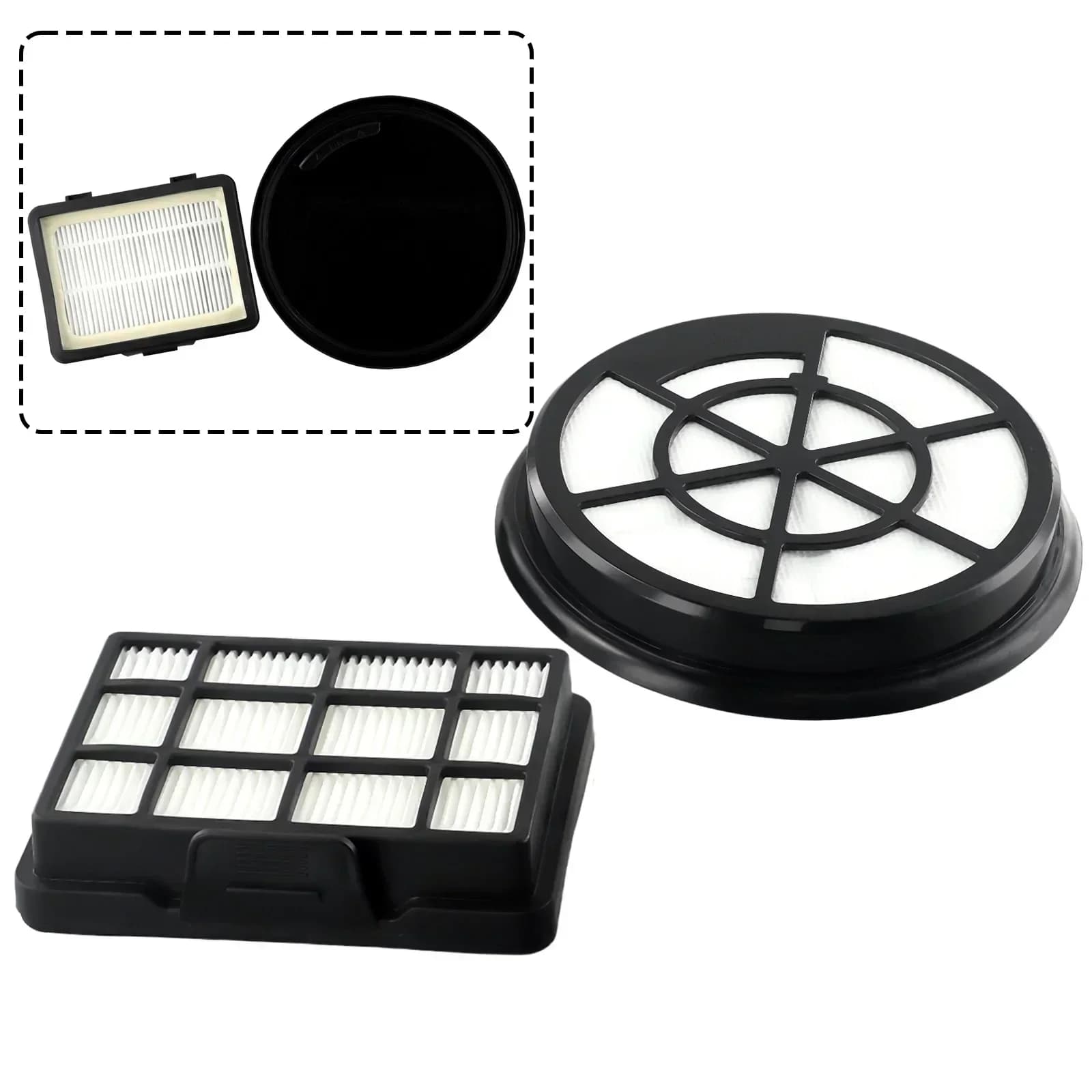 Filter Set Suitable For Bosch Series Exhaust Filter For Bosch Series 2 BGC05A220A BGC05AAA1 Vacuum Cleaner Parts Tools