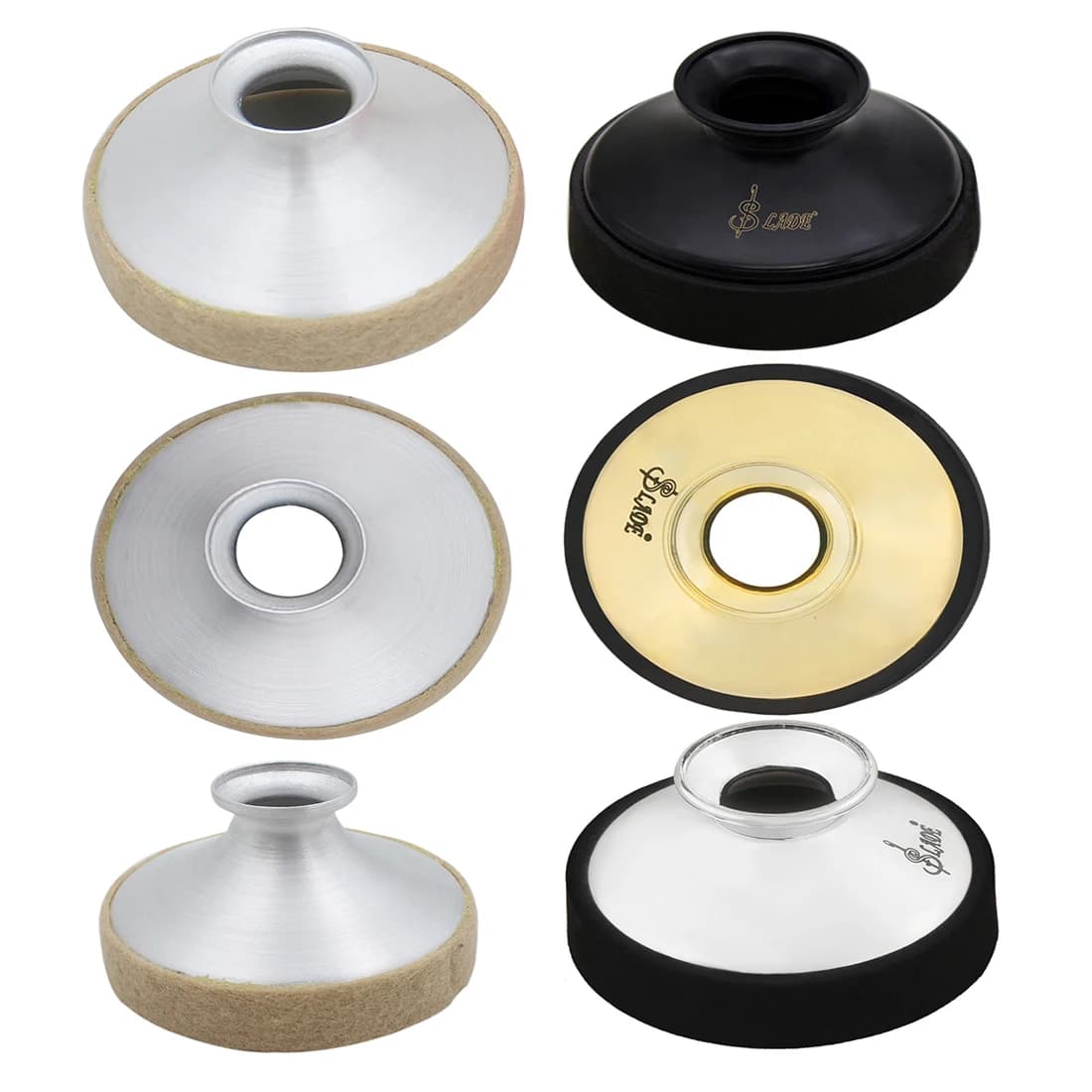 SLADE ABS saxophone silencer/aluminum alloy Sassofono Mute Light saxophone for wind accessories high tenor soprano