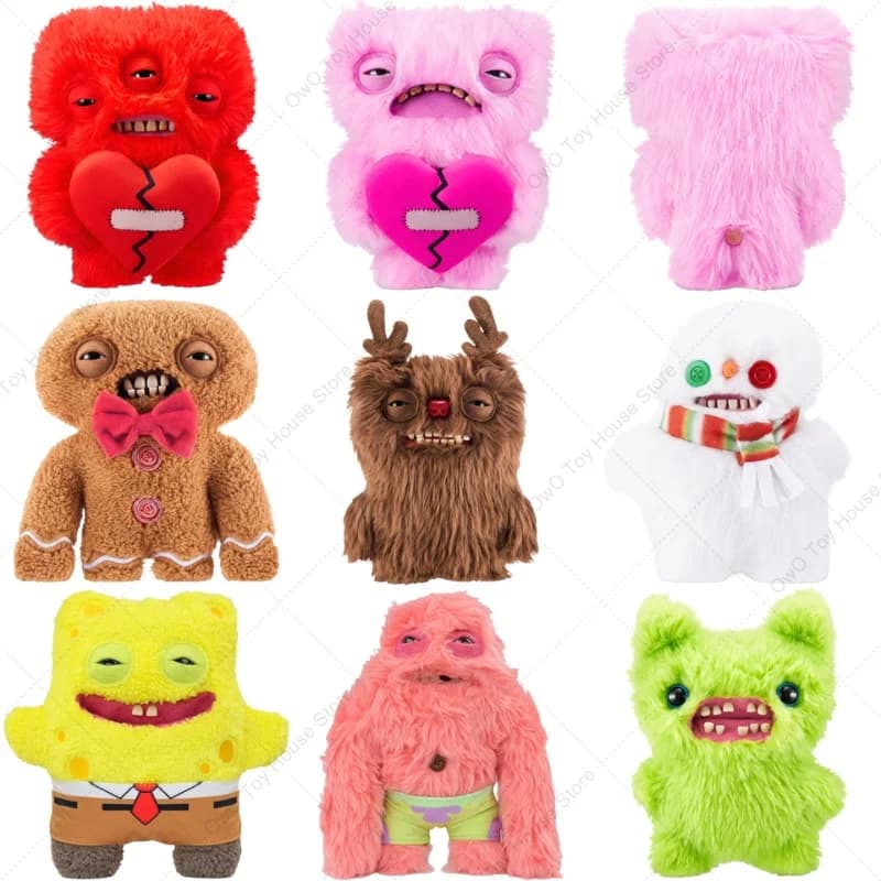 Originale Fuggler Denti Brutti Mostro Peluche Giocattoli Divertenti Fugglers Festival Di Natale San Valentino Fuggs Famiglia Peluche Bambole Regalo Per Bambini