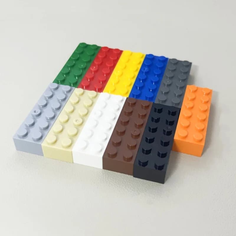 Lotto 2456 44237 spessore 2x6 punti figure giocattolo in mattoni per edifici tecnici blocchi regalo compatibile educativo dimensioni Creative fai da te MOC