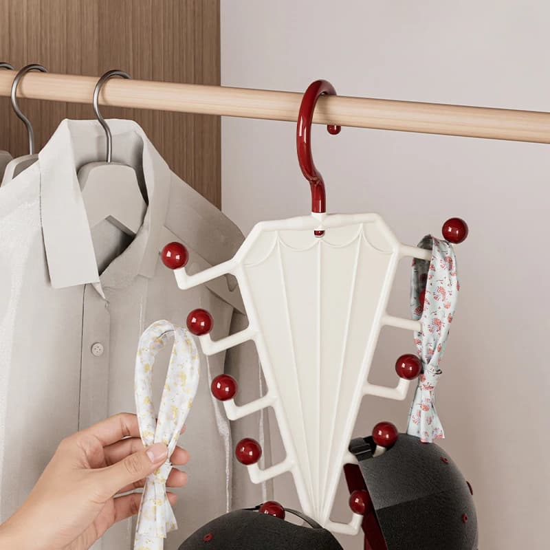 V-Shaped Double-Sided Coat And Hat Storage Rack, Home Wardrobe, No Compression Coat And Hat Rack, Hanging Clothes Hanger