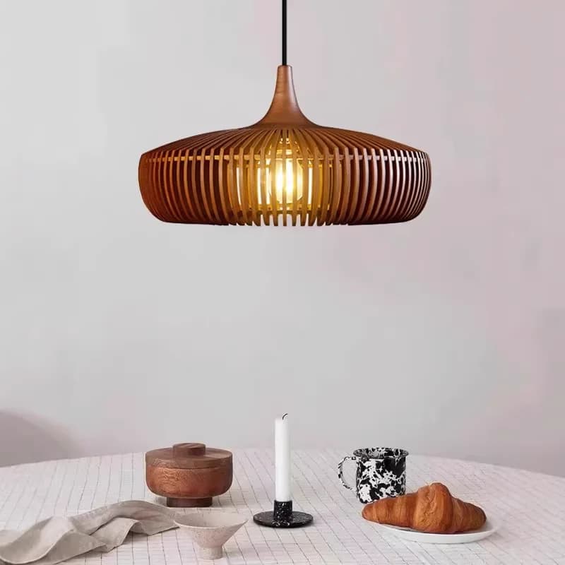 Lampade a sospensione in rattan Lanterna cinese retrò intrecciata a mano con cesto sospeso per luci della sala da pranzo Luci dell'isola della cucina del loft della camera da letto