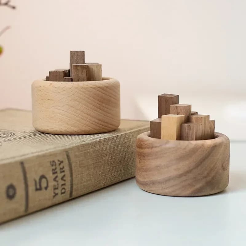 Diffusore di Aromi in Legno Creativo per Interni, Bastoncini per Diffusione di Fragranze ed Oli Essenziali, Profumatori per Ambienti
