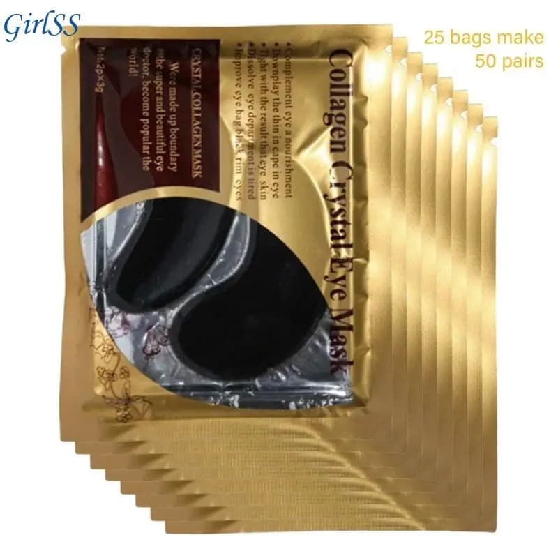 50 pairs mask for eyes under patches for eyes collagen mask for eyes treatments for eyes mask