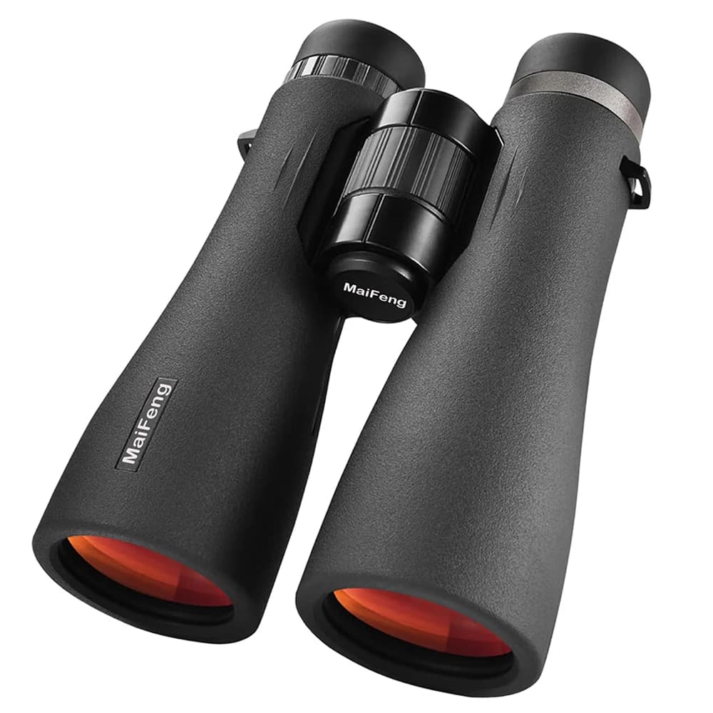 Binocolo HD 12x50 per adulti Binocolo ad alta potenza con visione chiara Telescopio impermeabile IPX7 per viaggi di caccia