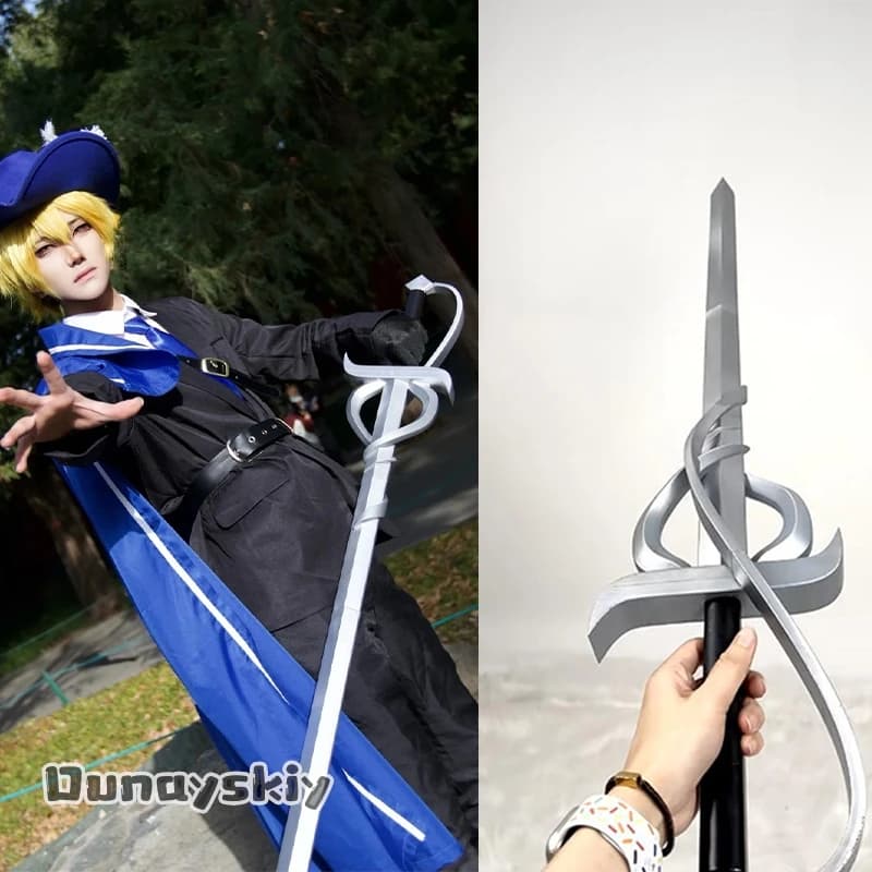 Spada Hemera/Sinclair Limbus Company, Accessori per Cosplay, Rapiera per Halloween, Accessori per Feste a Tema, per Giochi e Feste a Tema Fumetti, per Uomini e Donne