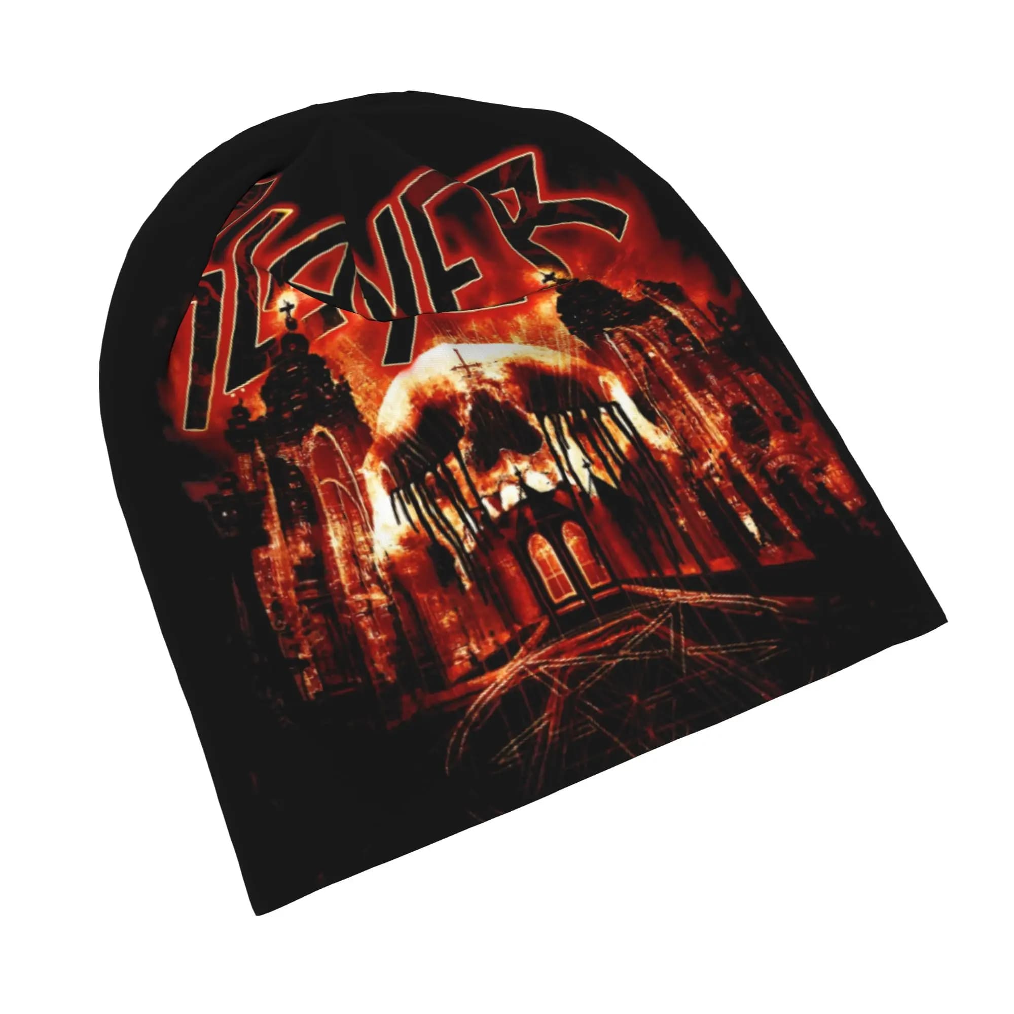 Hats Not Of This God Trash Metal Band, Berretti Hip Hop from Exterior, Hats Skullies and Beanies Slayer for Men and Women, Spring Hats for Double Use