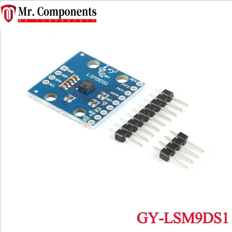 LSM9DS1 9 Nine axes IMU Electronic compass Accelerometer gyroscope Magnetometer/Inertial measurement I2C SPI sensor module for Arduino