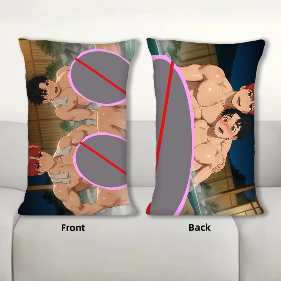 Dakimakura Anime Cuscino Passione Jin Enjoji E Okarun Divano Cuscino Corpo Copertura del Cuscino Doppio Lato Stampa Biancheria Da Letto Federa