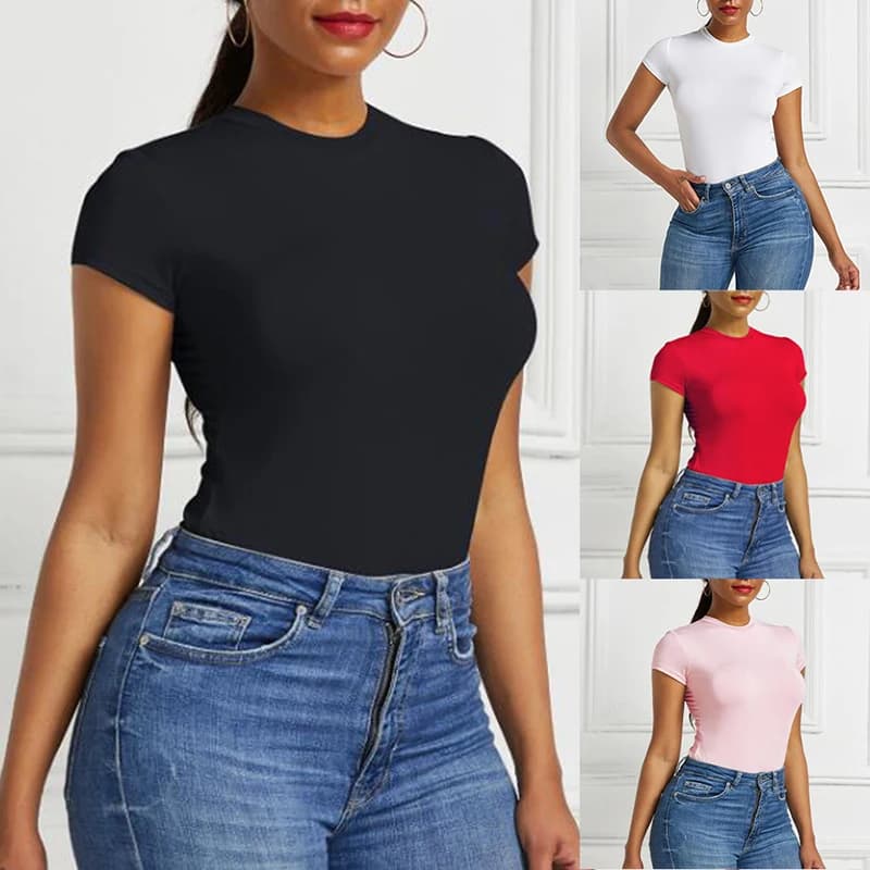 Canotta Sexy da donna senza schienale scava fuori tute irregolari Top estate nuova moda camicia di colore solido Body Top tuta nuovo