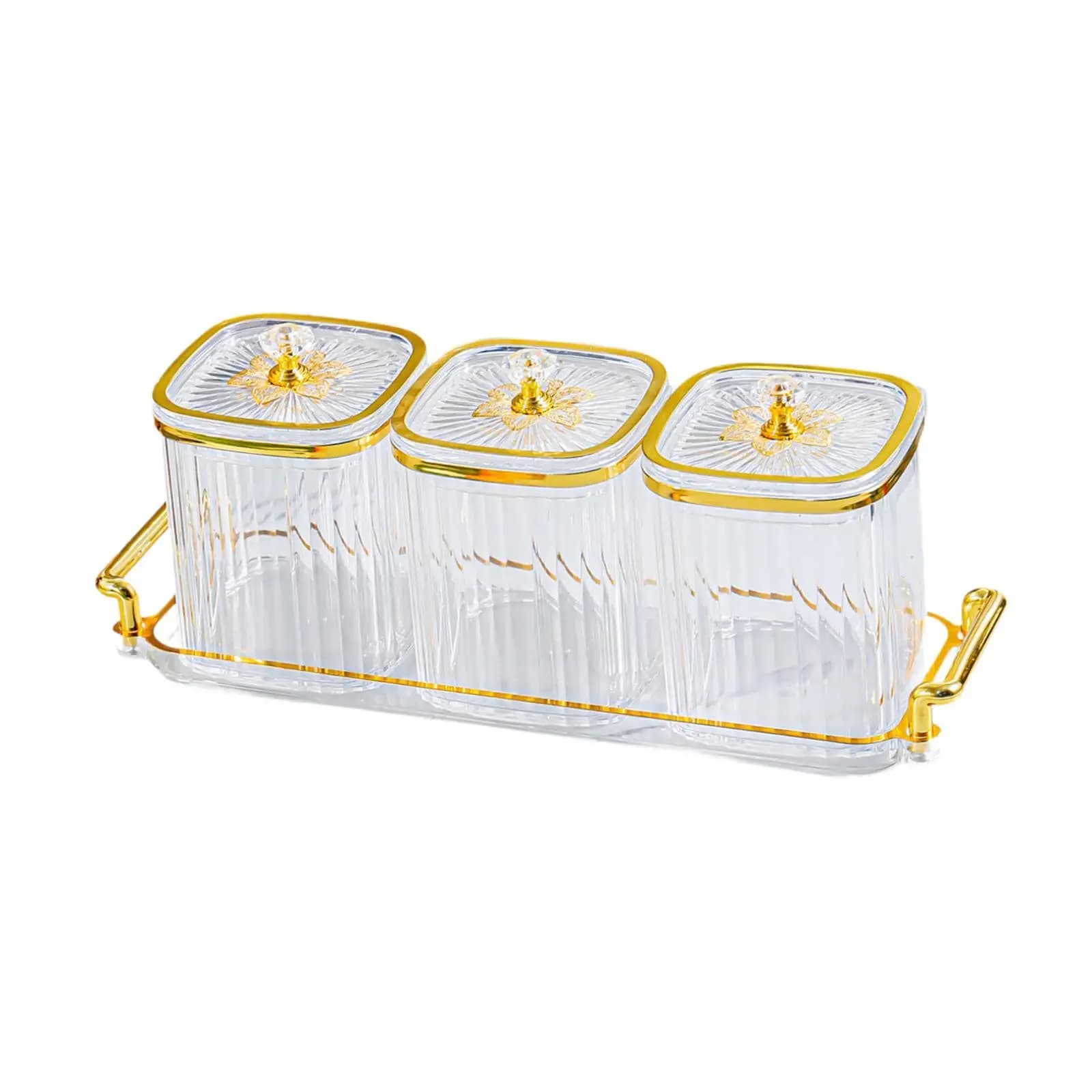 Piatti da portata, set di contenitori per spezie con coperchio, ciotola per frutta secca, antipasto
