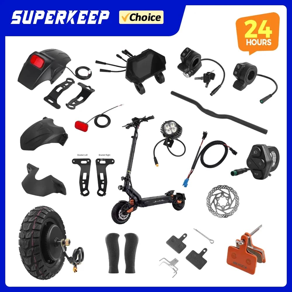 Per KuKirin G2 Master Varie pezzi di ricambio di riparazione per G2 Master Scooter elettrico Fender Cruscotto Acceleratore a dito di ricambio