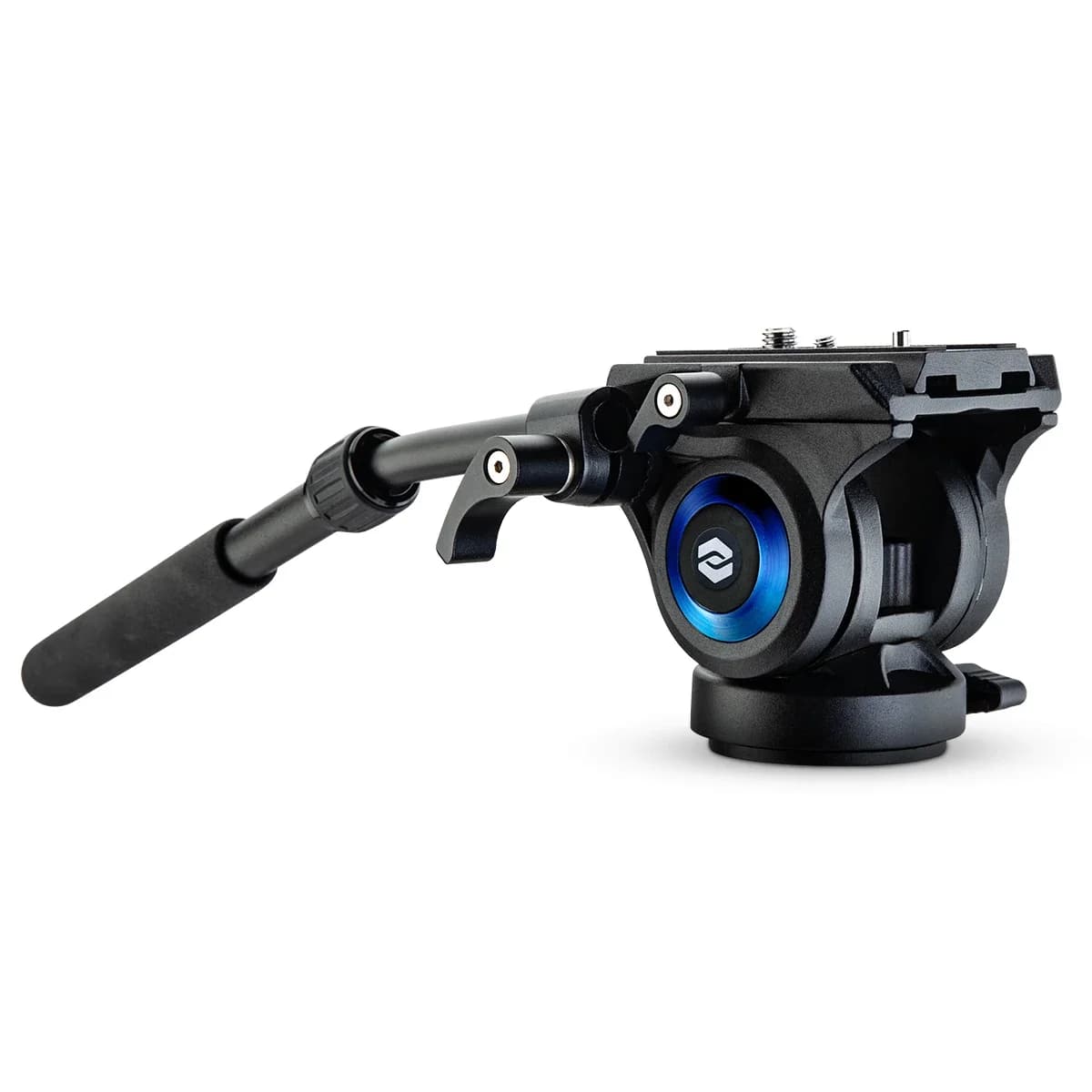 Fotopro Testa fluida leggera per trascinare il fluido Testa fluida per treppiede per carichi pesanti Testa per videocamere DSLR SLR rotante a 360°