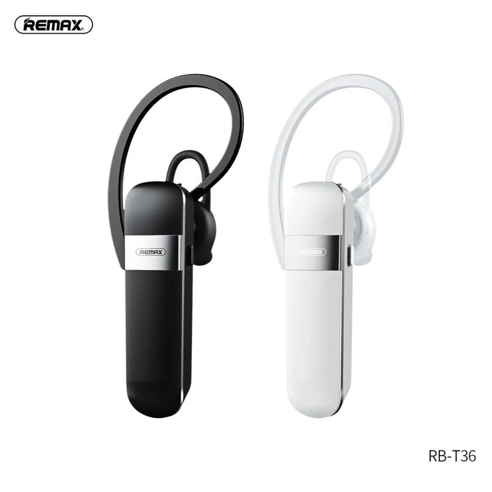 Remax RB-T36 TWS 5.0 Vero Wireless Stereo Sport Auricolare Bluetooth HIFI Suono Gancio per l'orecchio Cancellazione del rumore Mani libere Standby lungo