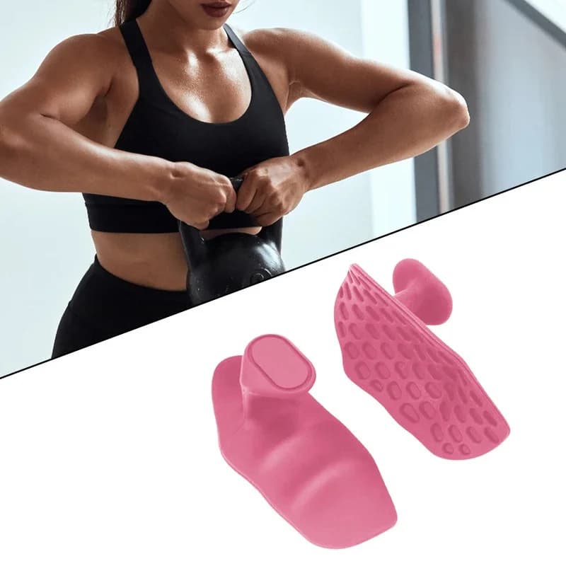Guanti Antiscivolo per Sollevamento Pesi con Impugnatura in Silicone, Protezione Professionale per le Mani per Palestra e Allenamento