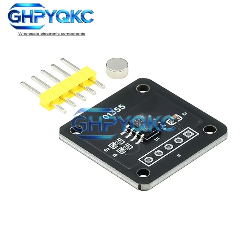 Modulo Encoder Magnetico MT6701, Sensore di Misurazione Angolare ad Alta Precisione a 14 Bit, Alternativa a AS5600 per Arduino, Induzione Magnetica