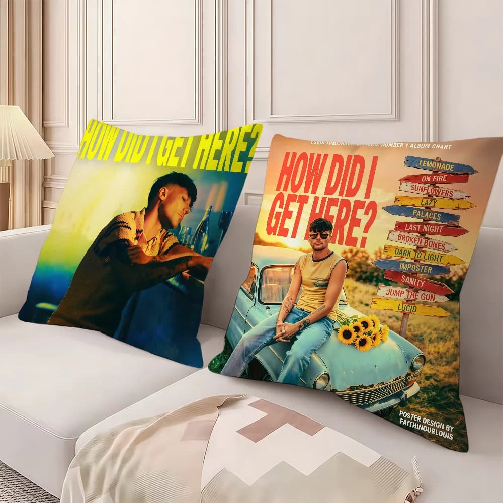 cushion Get Here cover Fashionable Style Tomlinson L-Louis pillowcase Comfortable How Did I sofa Bedroom Personalized Decoration