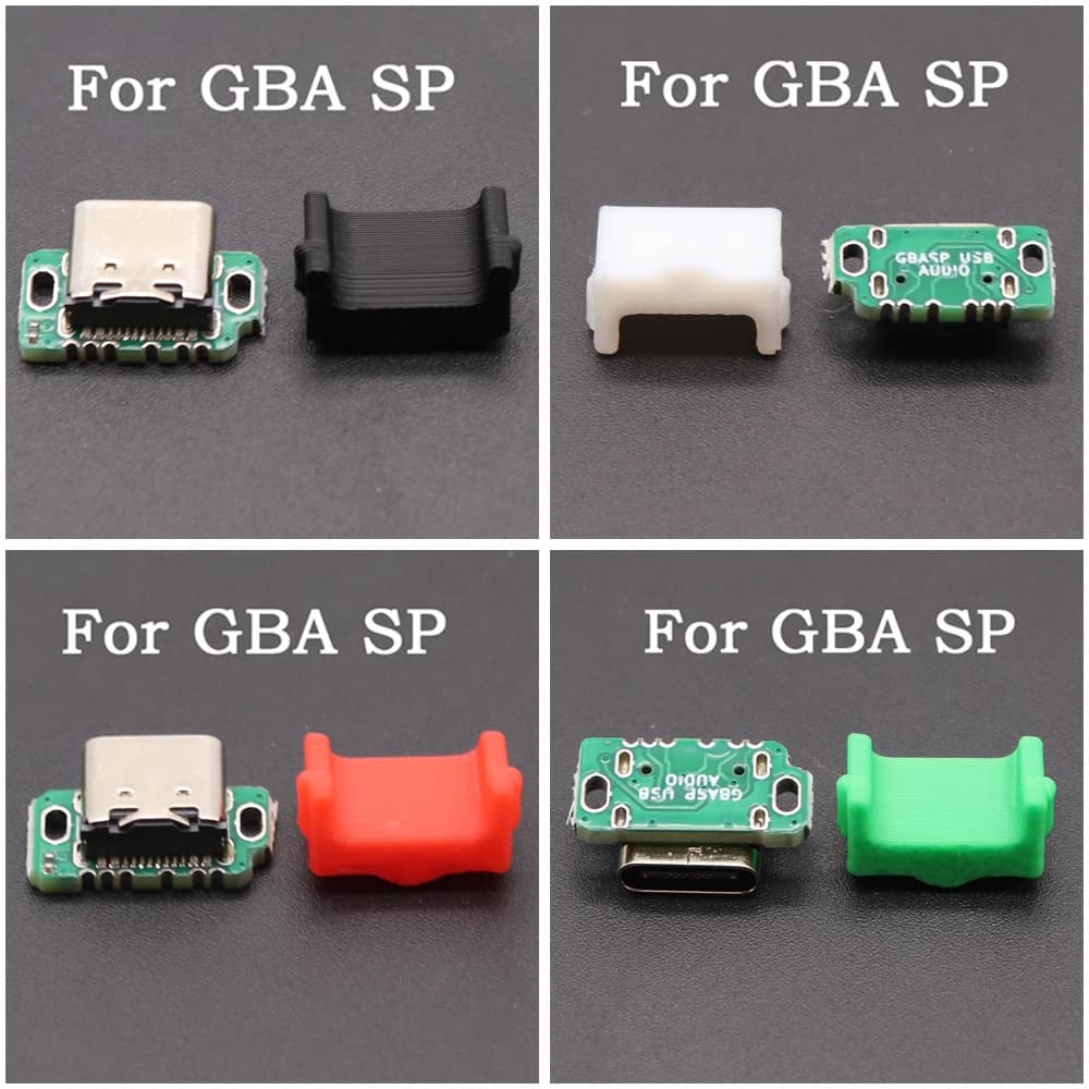 USB-C USB Type-C charging port and headphone port are suitable for GAMEBOY ADVANCE SP GBA SP