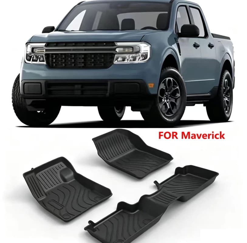 Use for new car rug FORD Maverick 2023 AllWeather Mat Maverick Trim to fit for FORD Maverick waterproof luggage mat