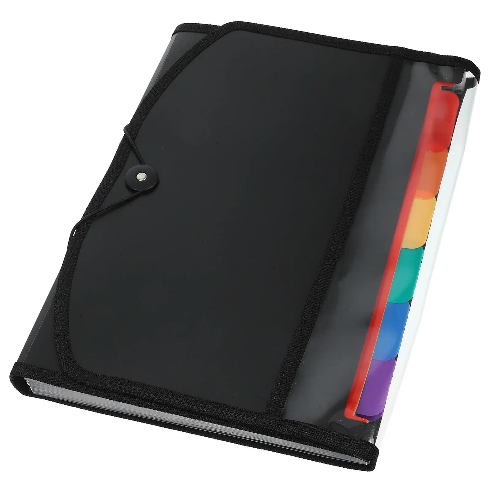 Document Folder PVC Expanding File Organizer Portable Document Storage File Organizer Folder for Office School Business