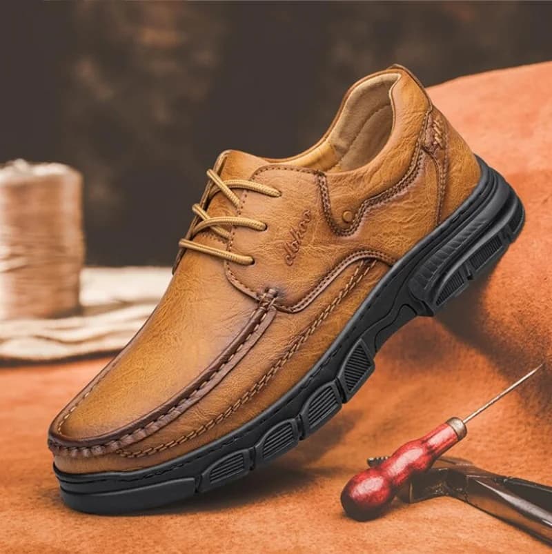 Shoes Casual shoes handmade shoes Casual breathable leather moccasins men's shoes classic men's shoes sewn by hand