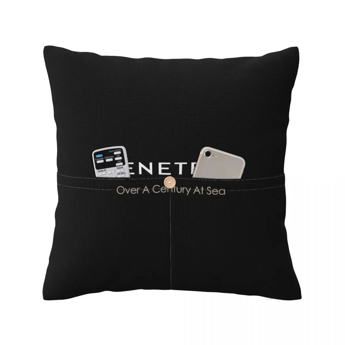 Beneteau Sailboat Sailing Yacht POCKET SIDE Pillowcase Cushion Cover Polyester Decorative Bedroom Home Comfort Throw Pillow