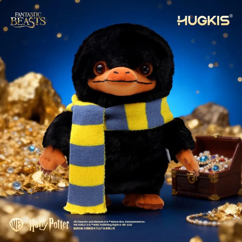 HUGKIS Harry Potter: Peluche della Serie Niffler, Simpatico Pupazzo Morbido, Decorazione per la Stanza, Compagno di Sonno per Bambini, Giocattolo Divertente
