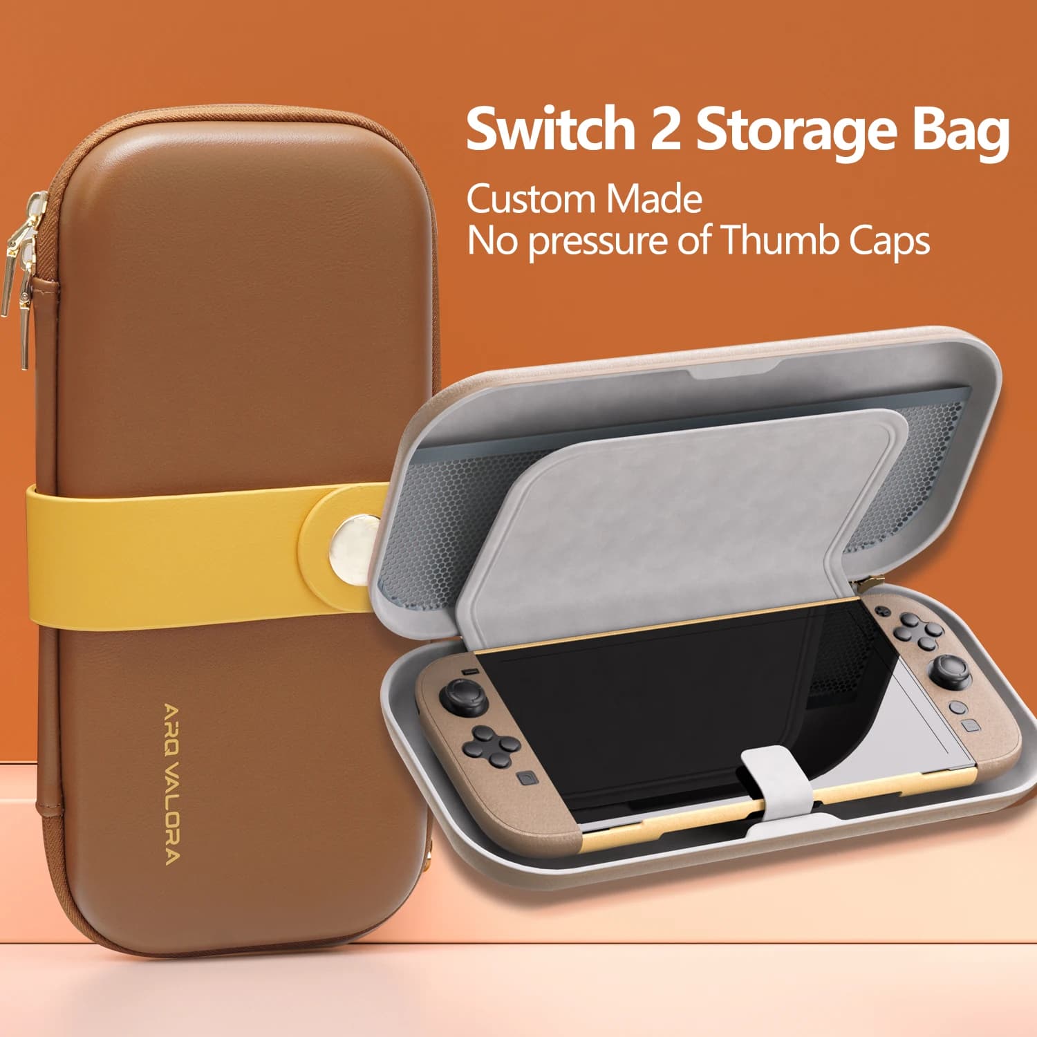 PU EVA Custodia da trasporto Borsa di stoccaggio portatile per Switch 2 NS2 Console di gioco Cartuccia Pouch Box Borsa da viaggio Shell per Switch 2 2025