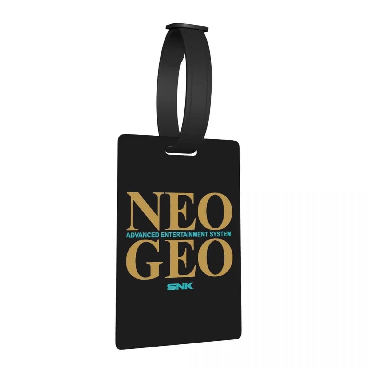 Etichette per Bagagli con Logo Neo Geo, Accessori per Valigie, Tag per Bagaglio da Viaggio, Porta Etichette con Nome e Indirizzo