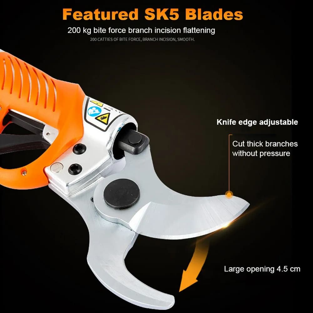 4,5 cm SK5 blade for electric pruning blades Battery power Garden scissors Trimmer Accessories for cutting tools