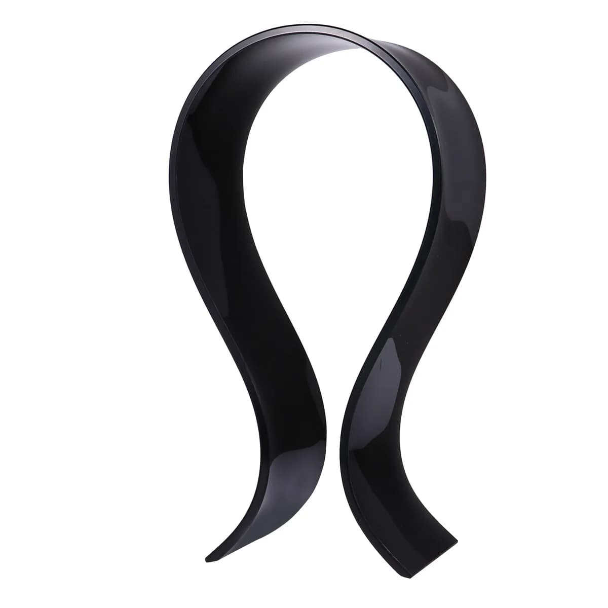 Supporto per Cuffie in Acrilico Premium, Robusto Supporto da Scrivania per Gaming, Ufficio, Casa, Scuola, Mantiene Ordinati Cavi e Adattatori