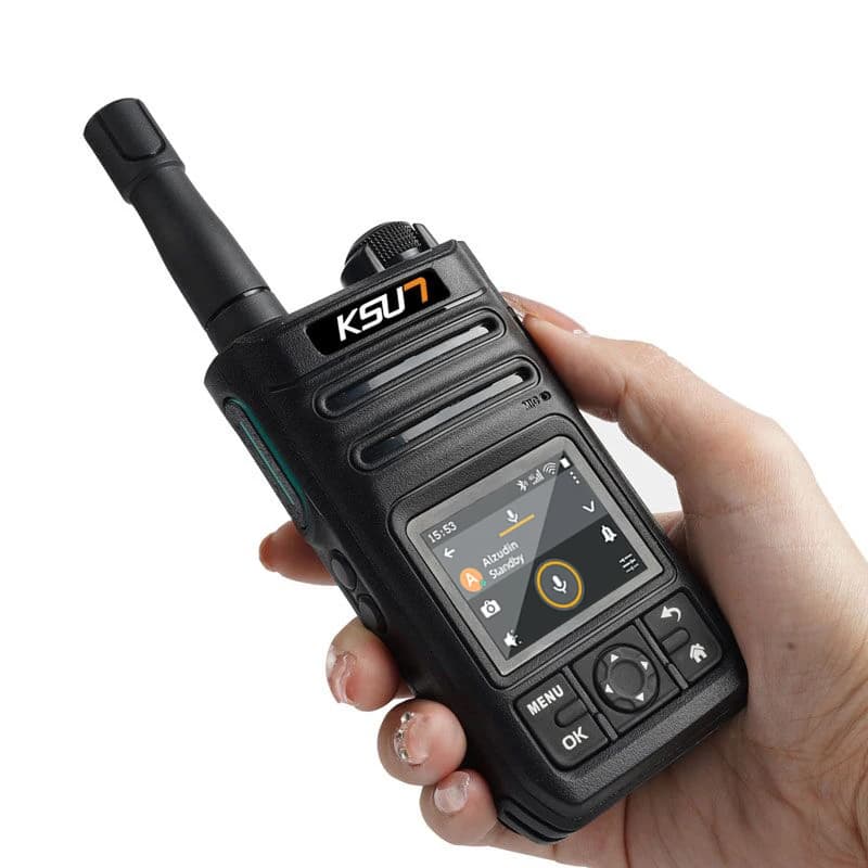 KSUN ZL30 Radio bidirezionale GPS globale Woki Toki Wifi Blue Tooth Sim Card Mobile Walkie Talkie 4g compatibile con l'APP ZELLO