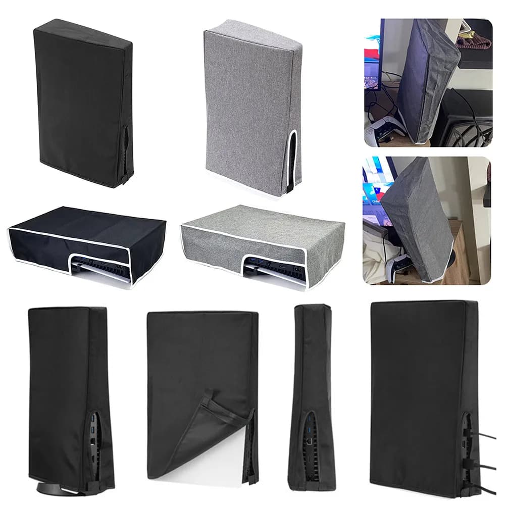 Copertura Antipolvere per PS5, Custodia Protettiva Lavabile Anti-graffio per Console, Accessori per Giochi