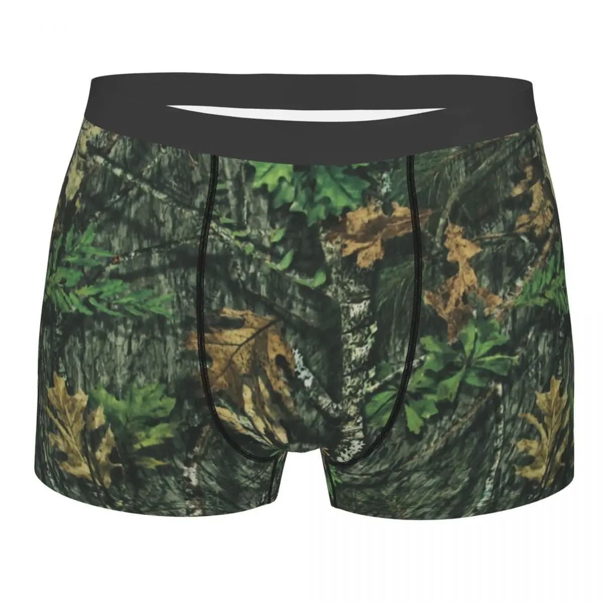 Boxer da Caccia alla Tacchino Mossy Oak Obsession, Slip Elasticizzati Mimetici da Uomo, Intimo Camouflage