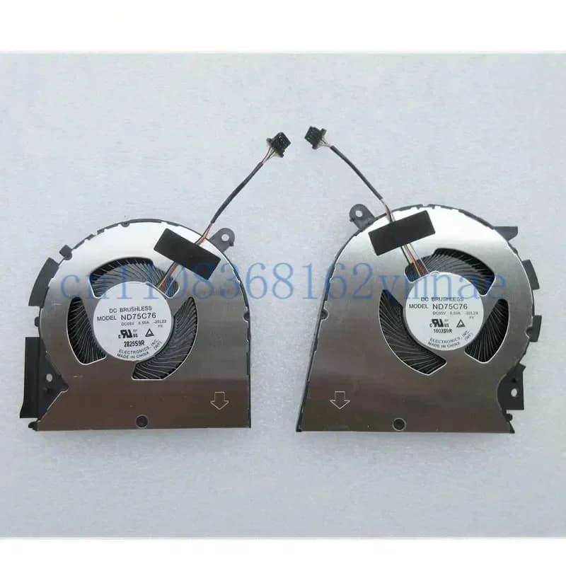 For ASUS Vivobook Pro 14 OLED M3400QA ND75C76 -20L22 -20L23 New Original Laptop CPU GPU Cooling Fan