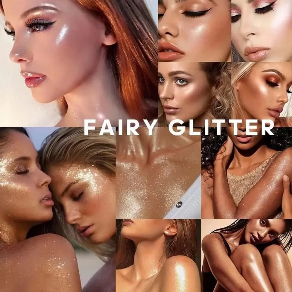 Beauty Glitter Stick Sirena Costume Corpo Viso Glitter Trucco per bambini e donne Accessori rave impermeabili Vernice per il corpo con paillettes