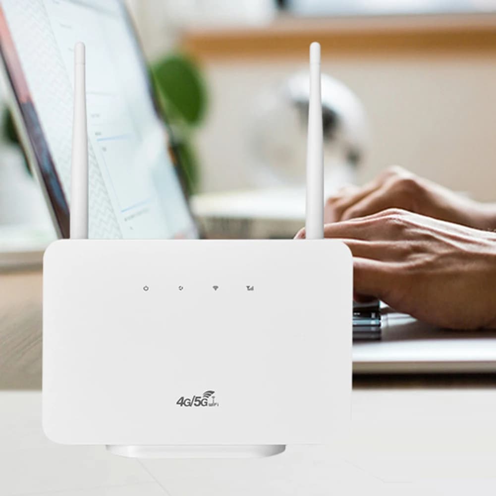 Router wireless 4G Router 4G da 300 Mbps Modem wireless Antenna esterna con slot per scheda SIM per lavoro di viaggio a casa