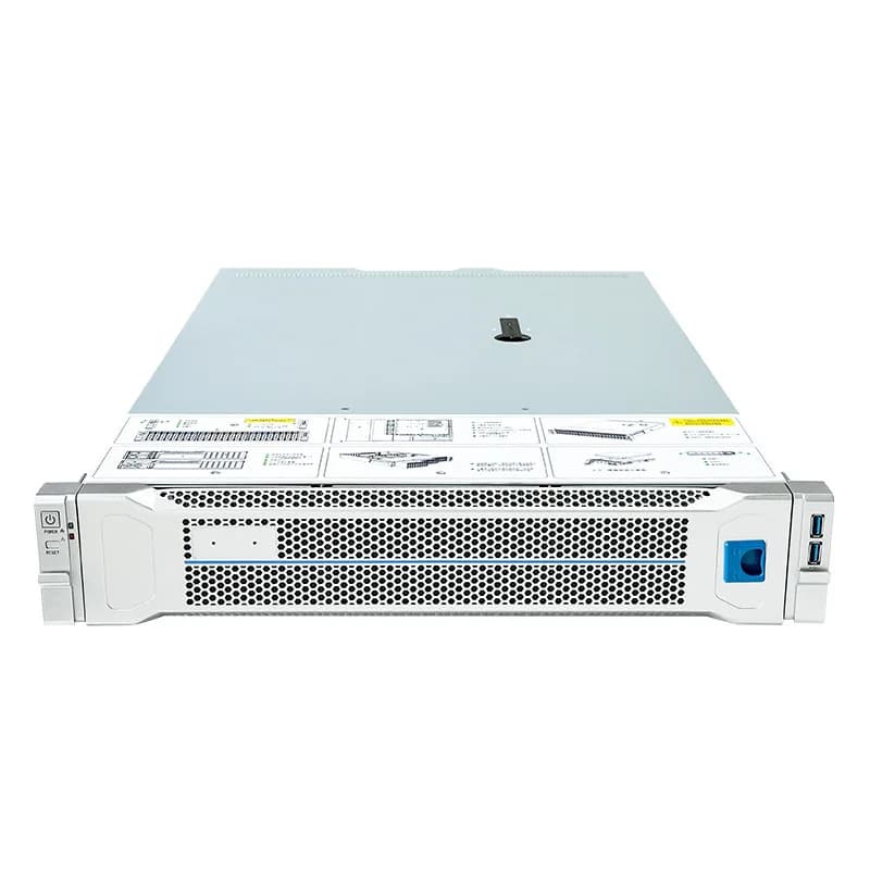 2U Rackmount Server Chassis, 24 Small Hot-Swap Drive Bays, AIO NAS Case for IPFS, Rendering, Storage, Computing and Database