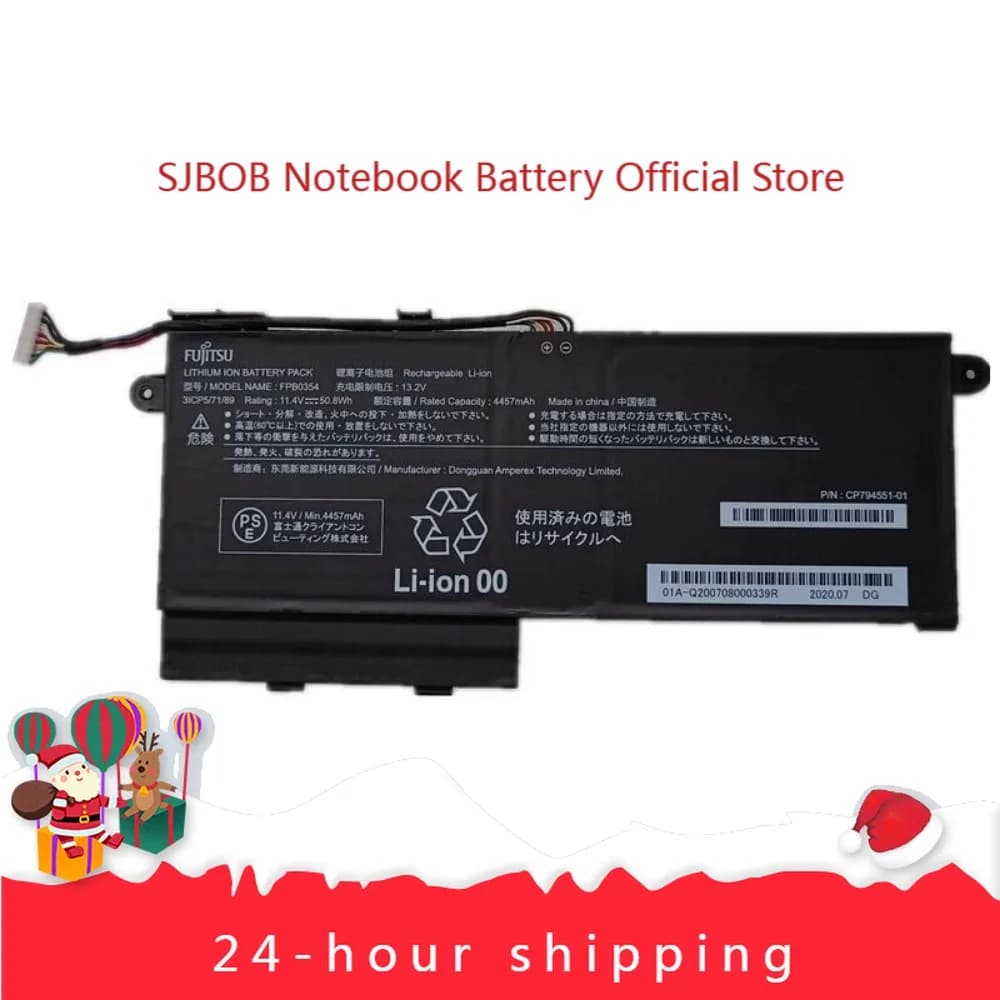 NUOVA batteria originale per laptop OEM FPB0354 FPCBP579 per batteria per laptop Fujitsu CP794551-01 31CP5/71/89